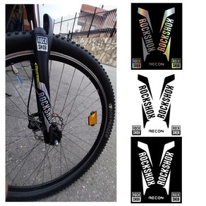 피트인 락샥 쇼바 스티커 ROCKSHOX 데칼 포크 쇽 프론트 MTB