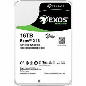 씨게이트 16TB Seagate 16T하드 드라이브 ST16000NM000J