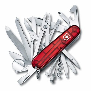 VICTORINOX [] 1.6795.T (빅토리녹스) 스위스 챔프 트랜스 루센트 레드 스위스