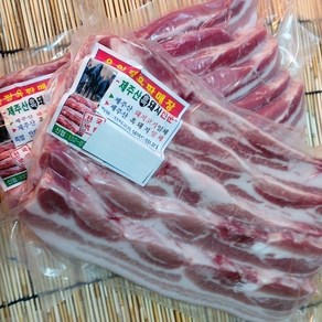 제주 토종 흑돼지 삼겹살 500g(진공포장 절단) 오후 2시까지 주문하시면 다음날 배송 도착합니다 단 금요일14시~일요일 14시까지 주문분 월요일 도착, 1개, 500g