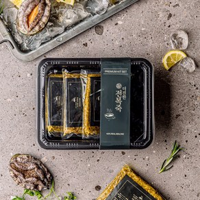 더진한 전복죽 밀키트, 3개, 250g
