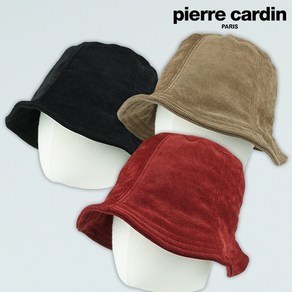 [햇츠온]2C3306 pierre cardin 브랜드 여성 겨울 가을 보넷 벙거지 버킷햇 햇 골덴 모자 AA