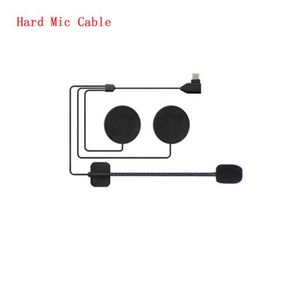 Y10 오토바이 헬멧 블루투스 헤드셋 방수 무선 핸즈프리 이어폰 매우 긴 대기 시간 모토 헤드폰 2000Mah, 3)Had MIC cable, 3)Had MIC cable