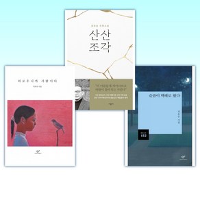 (정호승 세트) 슬픔이 택배로 왔다 + 산산조각 + 외로우니까 사람이다 (전3권)