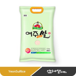 [농협] 2024년 햅쌀 대왕님표 여주쌀 추청미 4kg (1set), 1개