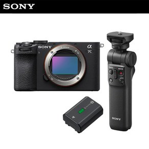 소니 공식대리점 카메라 A7C2 BODY 블랙 + GP-VPT2BT + NP-FZ100 풀프레임 컴팩트 알파, 단품