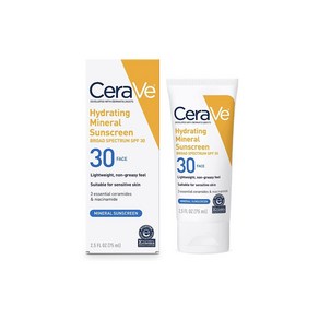 [CeraVe] 세라비 100% 미네랄 선스크린 페이스 SPF 30 75mL