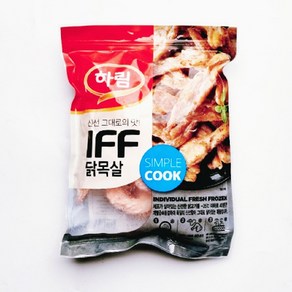 하림 IFF 닭목살, 5개, 500g