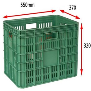 mk 다담아 농산물 운반 플라스틱박스 바구니, 1개, 상품선택