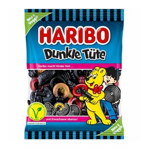 Haribo (해외) 하리보젤리 다크백 감초 베지테리언 175g