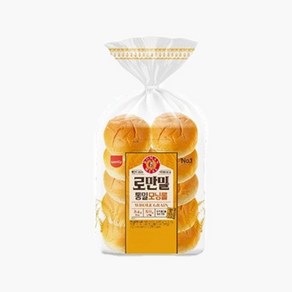 삼립 로만밀 통밀 모닝롤 295g, 4개