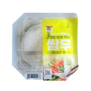 [일가집]고기와 함께먹는 쌈무 200g x 2박스 36개입, 36개