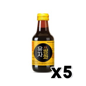 광동 유자쌍화 병음료 150ml x 5개