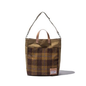 [매장정품] THE EARTH HARRIS TWEED TOTE&CROSS BAG - MUSTARD, 1개