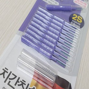 치간칫솔 I 타입 2S 0.8MM 10개입 화장실용품 구강용품