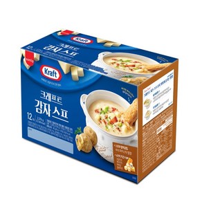 삼립 아침 식사대용 크래프트 감자스프, 12개, 198g