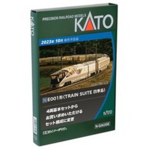 KATO N게이지 E001형 TRAIN SUITE 사계도 4량 기본 세트 10-1889 철도 모형 전철