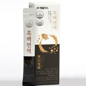 [KT알파쇼핑]헤블리스 흑백면역 10포, 150g, 1개