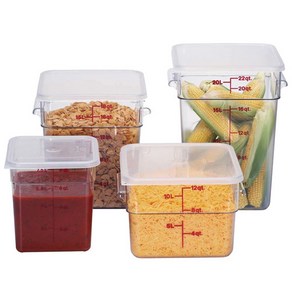 CAMBRO 사각 PC 식품저장용기(7size)