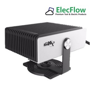 ElecFlow 차량용 온풍기 자동차 히터 2023년 업그레이드, 화이트, 1개