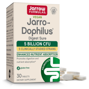 자로우 Jaow Dophilus Digest Sue 프로바이오틱 소화효소 비건 30정, 1개