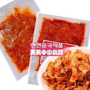 [천천중국식품]고향맛 인조고기 무침 100G