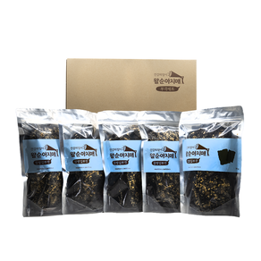 강화 왈순아지매 찹쌀 김부각 70g 5팩 세트 명절선물, 5개