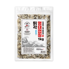 바다푸드 전설의 수제 콜라겐 명태껍질 튀각, 1kg, 1개