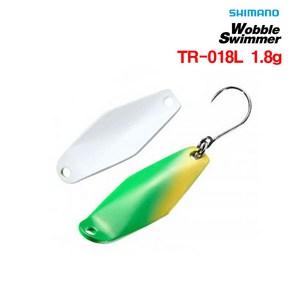 시마노 워블스위머 TR-018L 송어스푼 1.8g, 7T, 공통, 1개