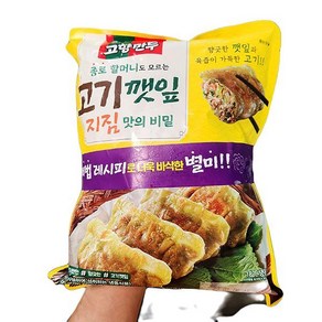 고향만두 고향만두 고기 깻잎 지짐 만두 400g x 2개 x 1개, 종이박스포장, 800g