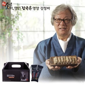 [쇼핑엔티] [명장 김규흔 강정바 5개 체험찬스!] 김규흔 명장 영양 강정바 75개, 375g