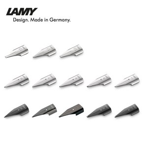 라미 펜촉 실버 블랙 13종 EF F M B LH / Lamy, 블랙 M