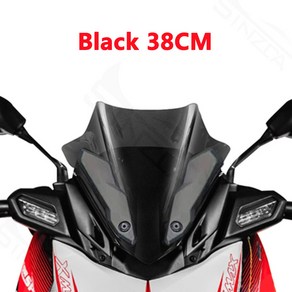 YAMAHA XMAX300 300 2023 오토바이 스포츠 윈드 실드 스크린 디플렉터 Vise Black