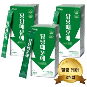 당당때문에 토종꾸지뽕 바나바잎 뽕잎 추출물 흡수빠른 액상차 30p, 90개, 15ml, 3개