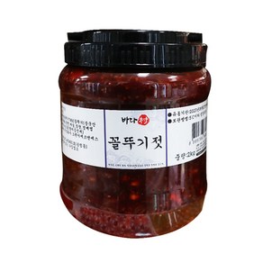 바다촌 꼴뚜기젓2kg 1개, 2kg