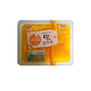 [일가집]맛단무지 2.5kg 반달 국내산무 업소용 대용량단무지, 1개