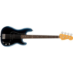 Fende Ameican Pofessional II Pecision Bass Rosewood Fingeboad Dak Night, One Colo, 1개