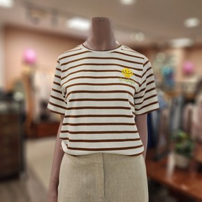 BCBG O로레하 TS 티셔츠 _ B4B3X402 74 [BROWN]
