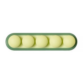 소담몰 완두콩 실리콘 케이블 홀더 USB 선정리, 2개