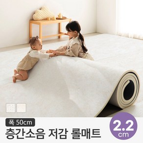 [파크론] 층간소음저감 PVC롤매트 22T 50x100x2.2cm (미터단위)