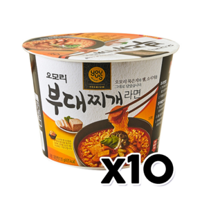 오모리 부대찌개라면 135g, 10개