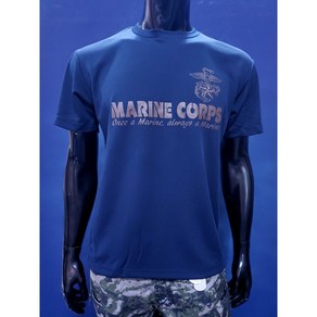 마린스퀘어 MARINE CORPS/Once a Maine always a Maine 앙카 네이비(진감색) 티셔츠