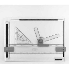 제도기 건축 기사 전문가 용 기능사 건축사 보드 설계도면 디자인, A3 프로형 + 5장 도화지