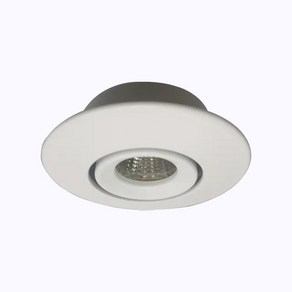 LED 1.5인치 COB 다운라이트 4W 9913, 전구색(3000K), 1개, 크롬