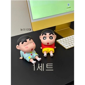 짱구 핸드폰 거치대 귀여운 인형 차량장식품 선물1세트12CM, 1세트