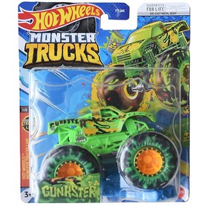 Hot Wheels Monste Tucks Gunkste Connect and Cash 2023, 1개