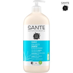 상테 Sante 엑스트라 센서티브 샴푸 Bio 알로에 베라 & 비사보롤 950ml, 1개