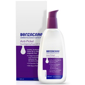 갈더마 BENZACARE 벤자크넨 피부트러블 애크니 모이스처 크림 SPF 30, 1개, 120ml