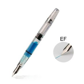 카키모리만년필 PENBBS 494 피스톤 송진 EF F 촉 학교 사무실 비즈니스 쓰기 크리스마스 인기, 없음, 1) Style A