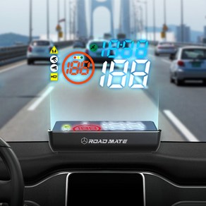 로드메이트 HUD QR100 GPS 헤드업디스플레이, 1개, 자가장착